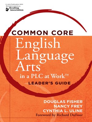 cover image of Common Core English Language Arts in a PLC at Work&#174;, Leader's Guide